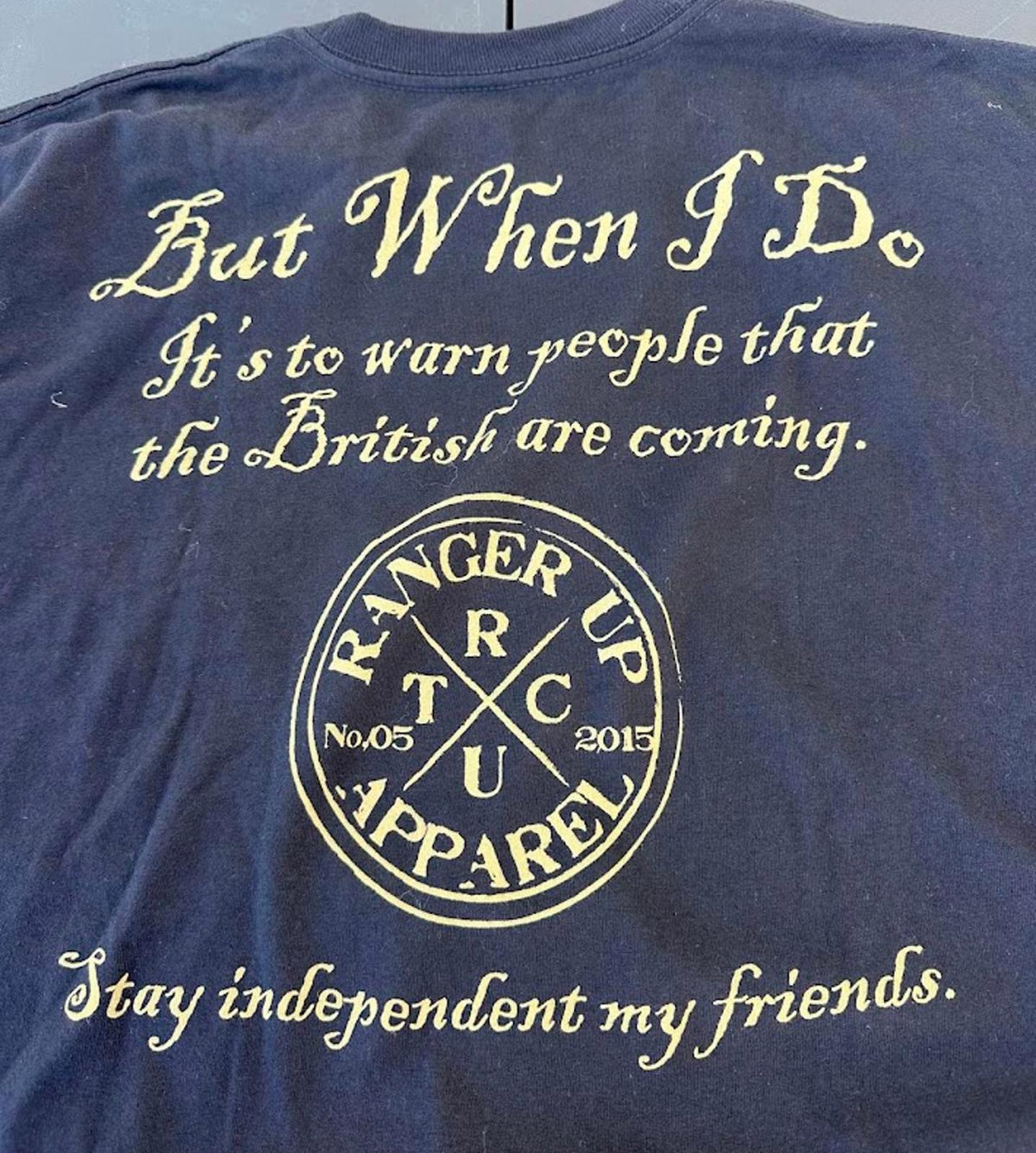 Ranger Up Paul Revere Graphic Tee M