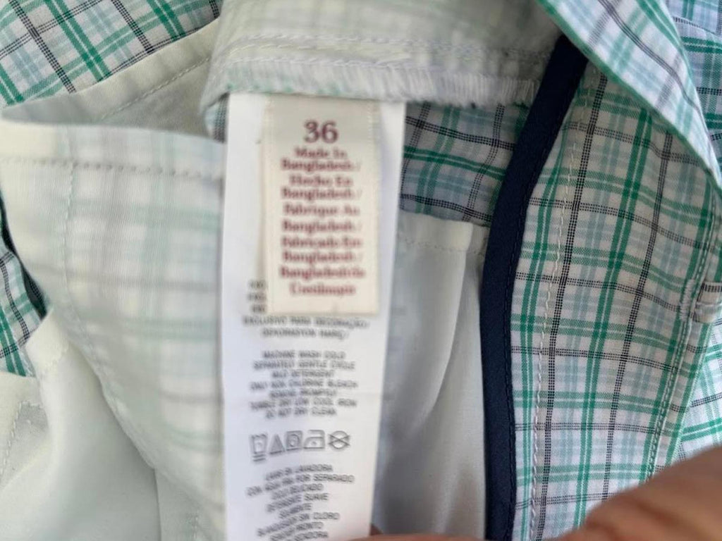 Original Penguin Plaid Shorts Size 36