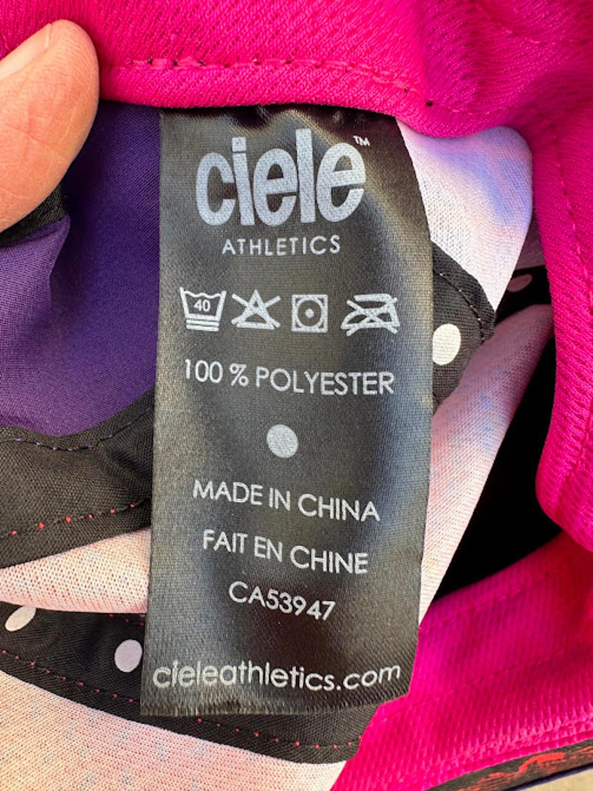 Ciele x Janji Running Cap Purple Red Adjustable
