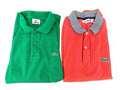 Lacoste Polo Shirt Bundle Men’s L  Salmon and green