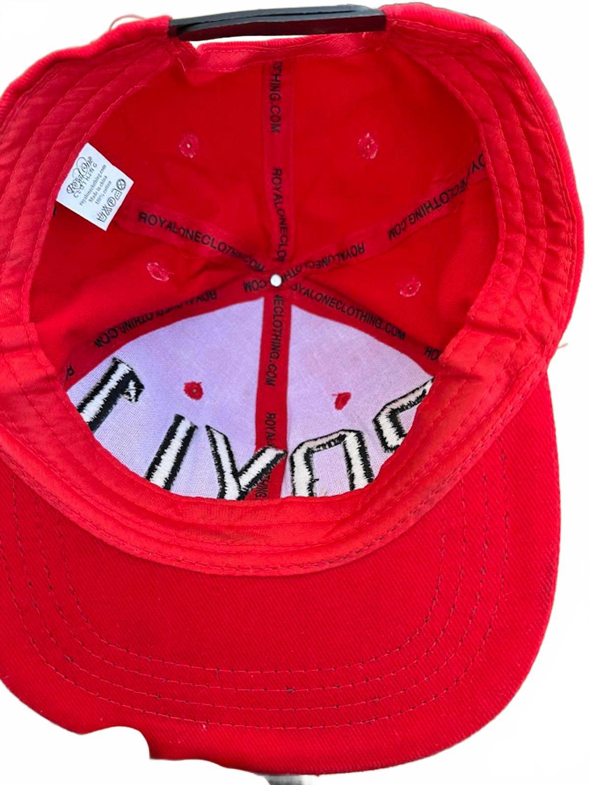 Royal One ROYAL1 Red Snapback Hat