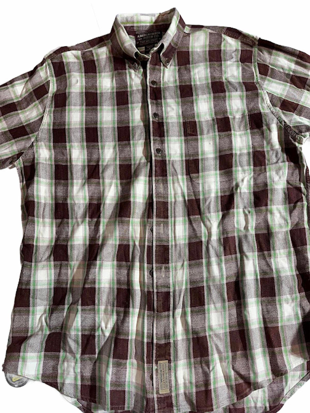 Abercrombie & Fitch “The Big Shirt” Plaid Button-Down