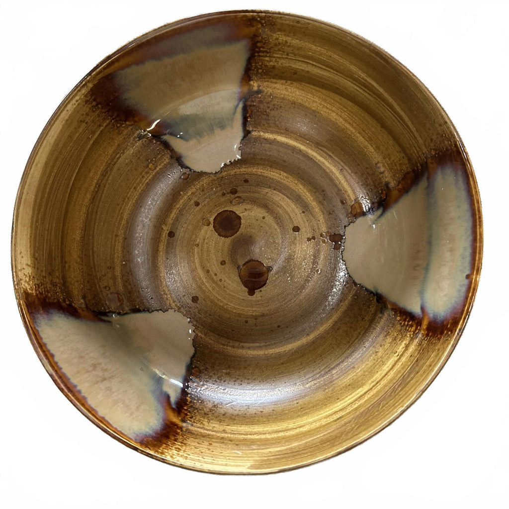 Sango Splash 4951 Bowl 8.5” Drip Glaze