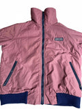 Vintage Pink Fleece-Lined Lands’ End Jacket Small