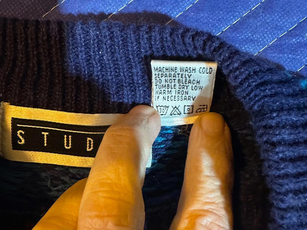 Vintage Studio Ramie Cotton Knit Sweater L