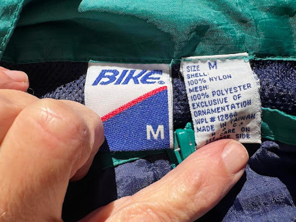 Vintage BIKE Athletics Pullover Windbreaker M