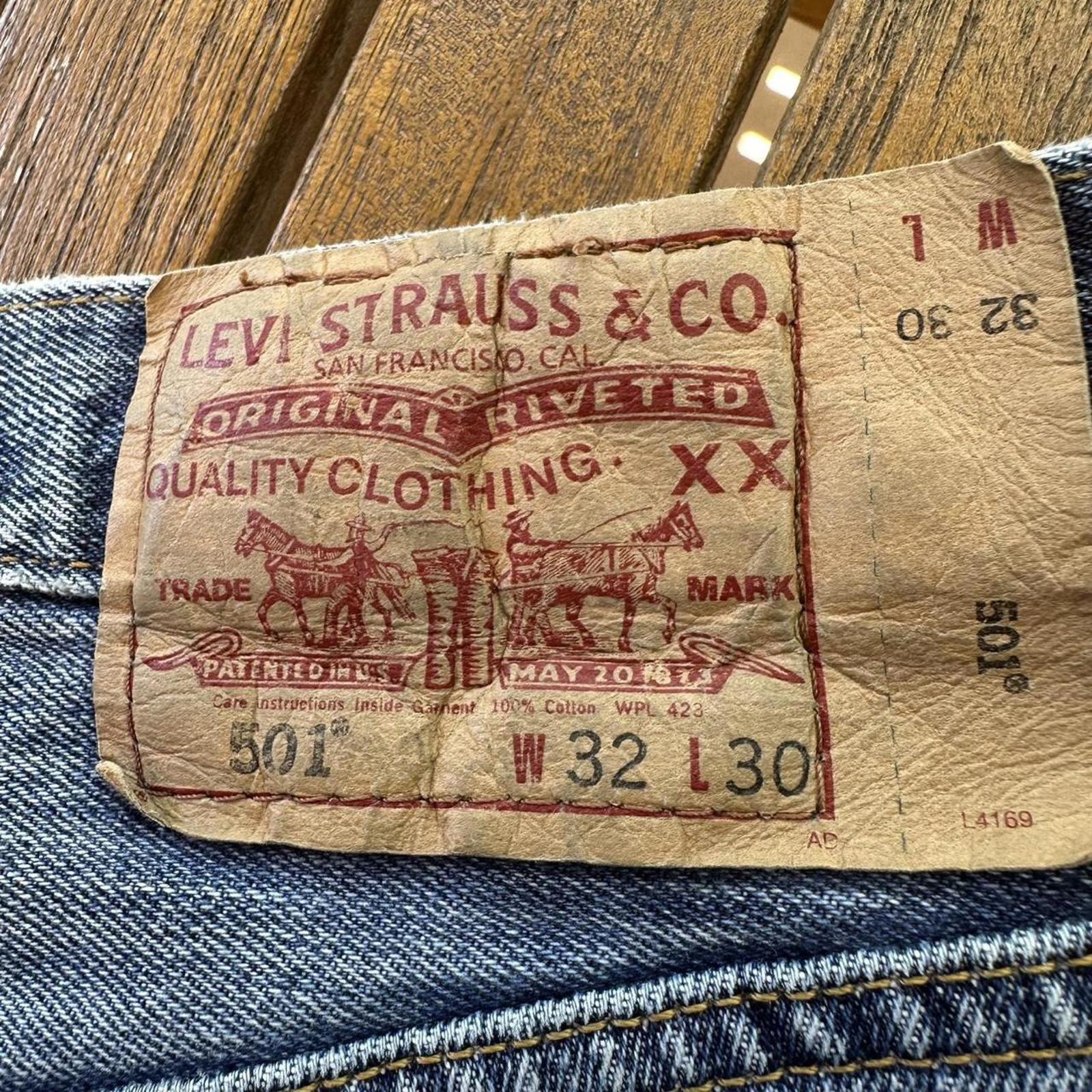 Levi's Men's 501 straight leg 32x30