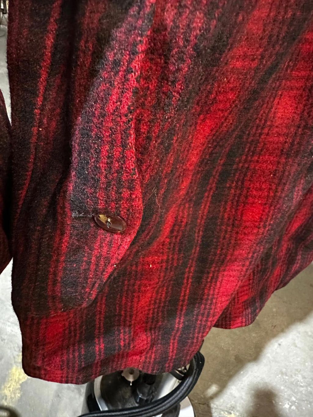Vintage Woolrich Red Buffalo Plaid Jacket 42
