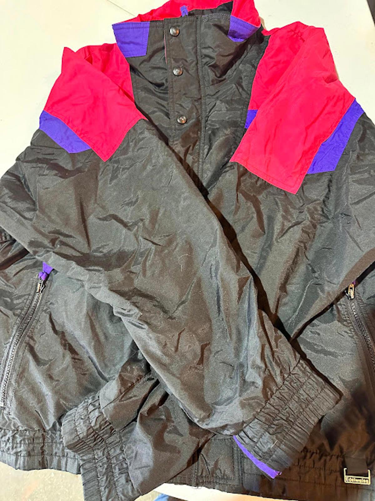 Vintage Edelweiss Skiwear Colorblock Ski Jacket 90
