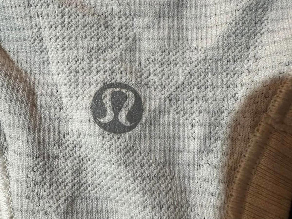 Lululemon White Racerback Tank Top