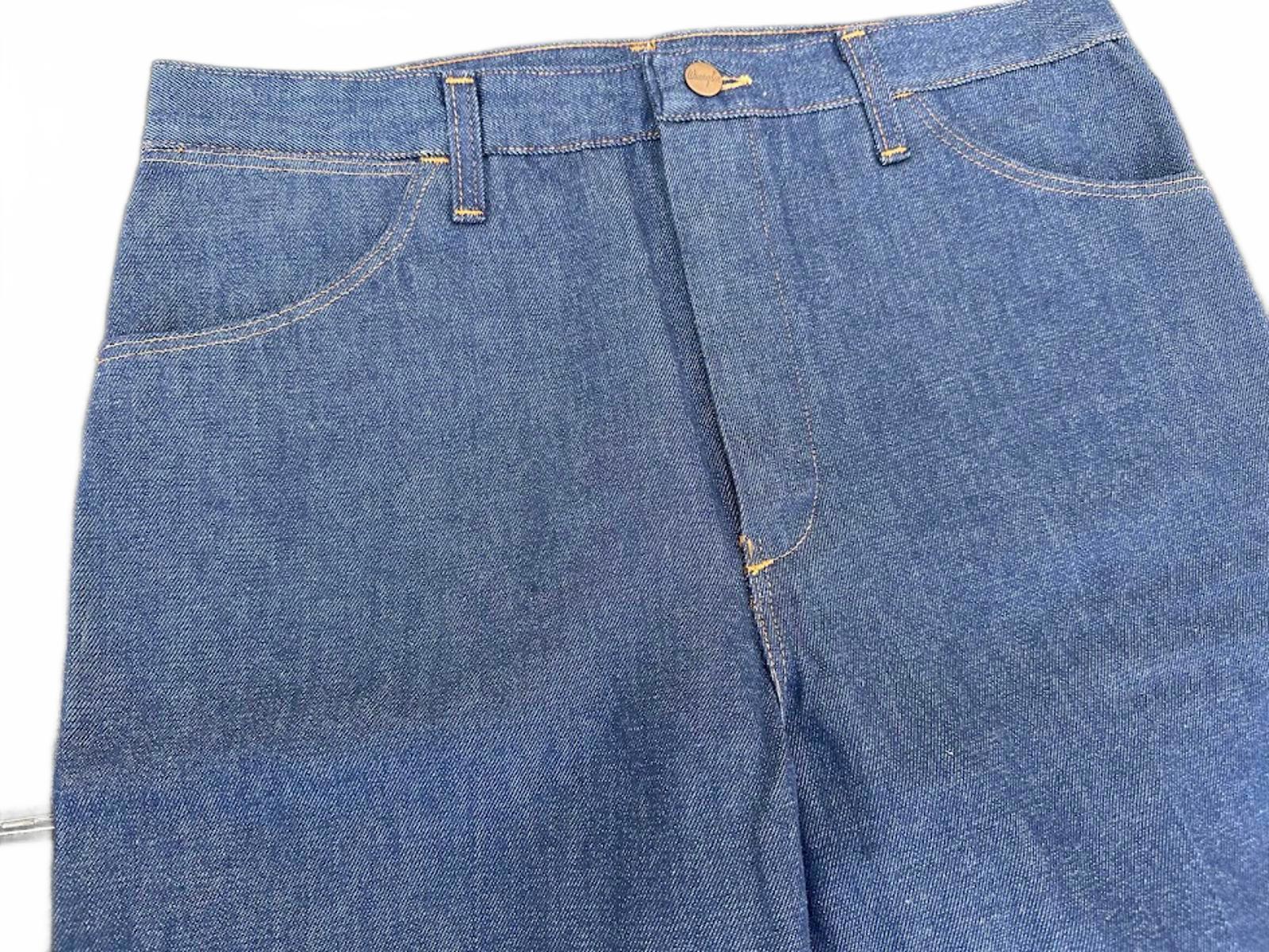 Vintage Wrangler Bell Bottom Jeans 34x36 Deadstock