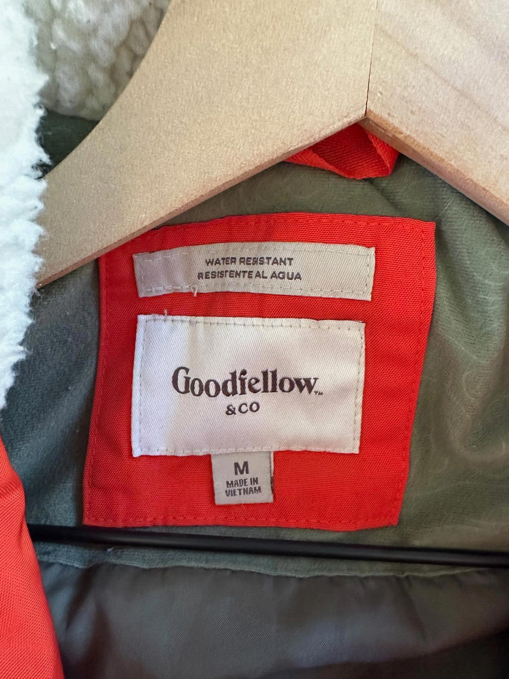 Goodfellow & Co Orange Thermore Insulated Jacket M