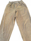 Vintage Khaki Elastic Waist Pants 26x27