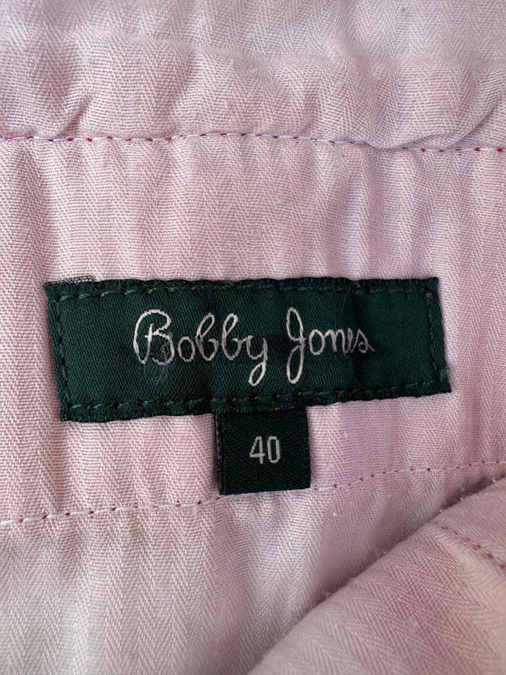 Bobby Jones Pink Shorts Size 40 Preppy Golf