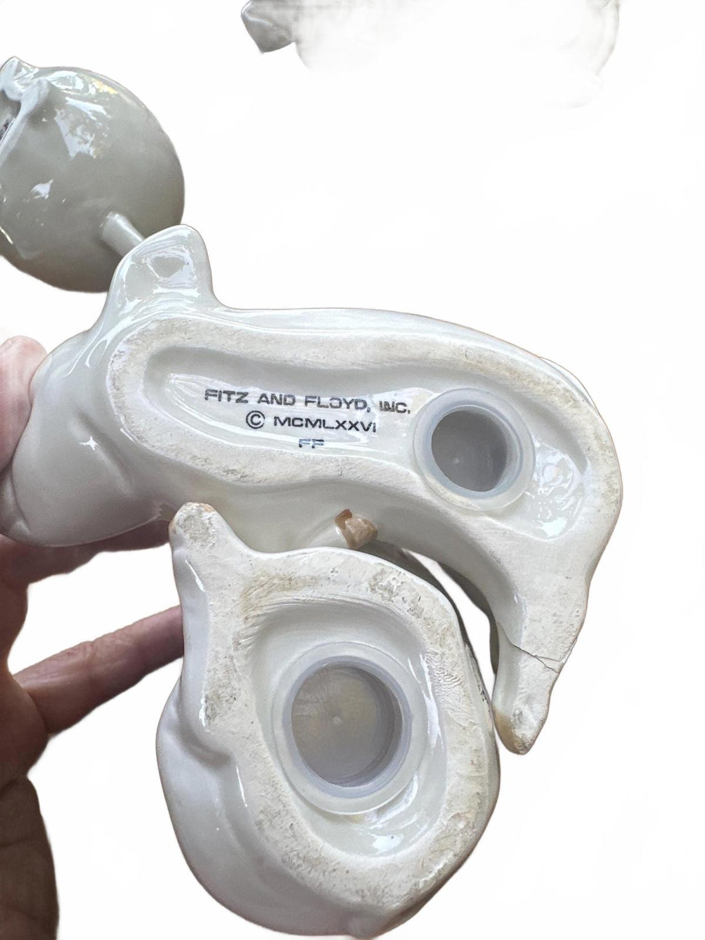 Fitz and Floyd “Pigs in a Poke” Ceramic Figurines Set (1976–1977)