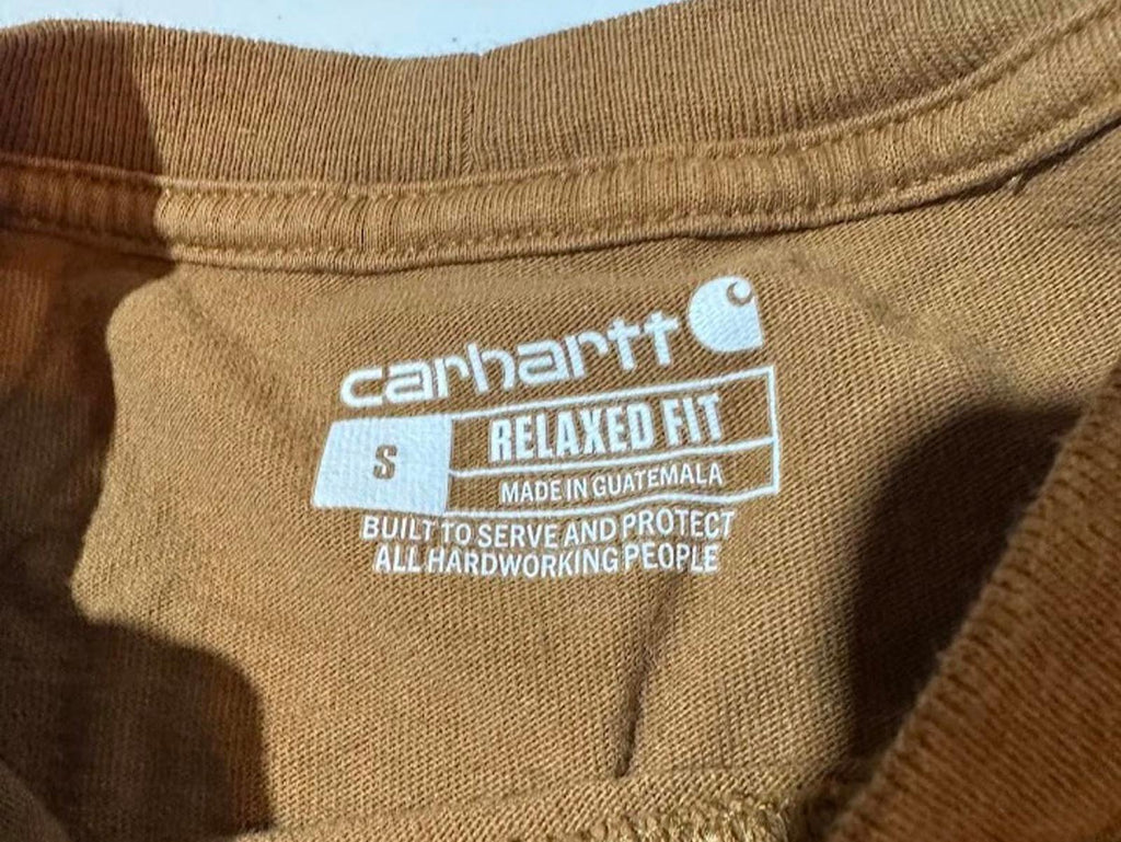 Carhartt Camo Pocket Long Sleeve Tee S