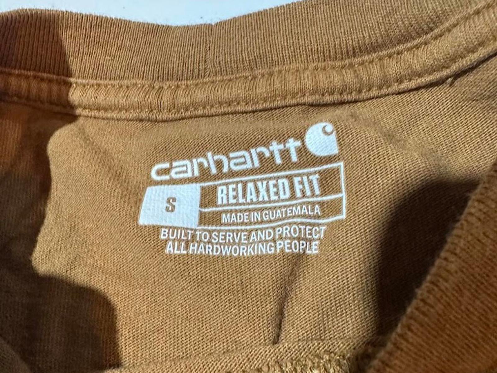Carhartt Camo Pocket Long Sleeve Tee S