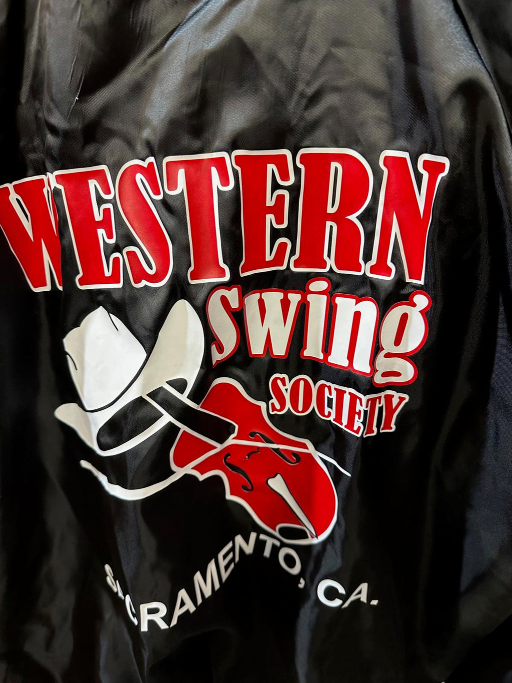 Vintage Western Swing Society Jacket Sacramento XL