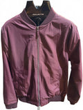 Bonobos Burgundy Bomber Jacket Men Medium Full Zip
