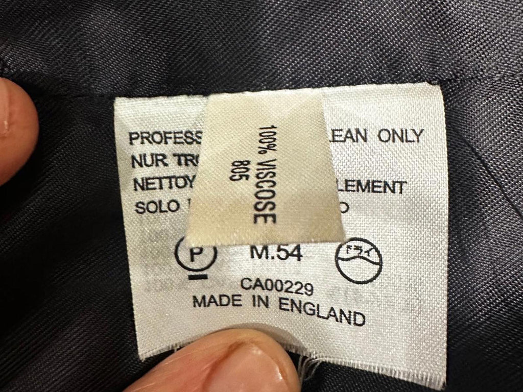 100% Cashmere Navy Blazer made in England