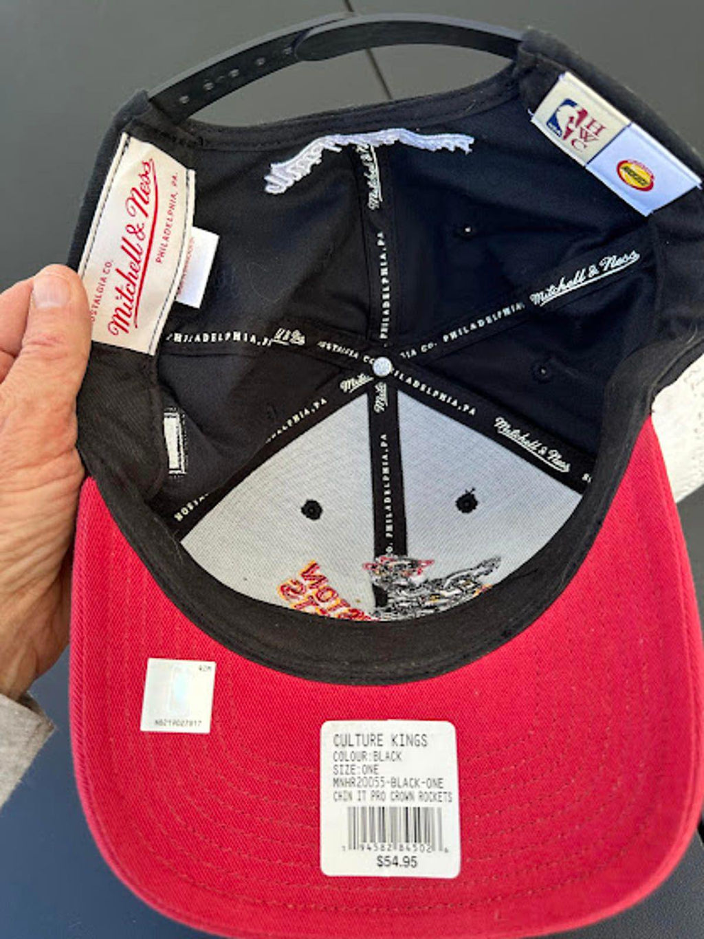 Houston Rockets Mitchell & Ness Pro Crown Hat