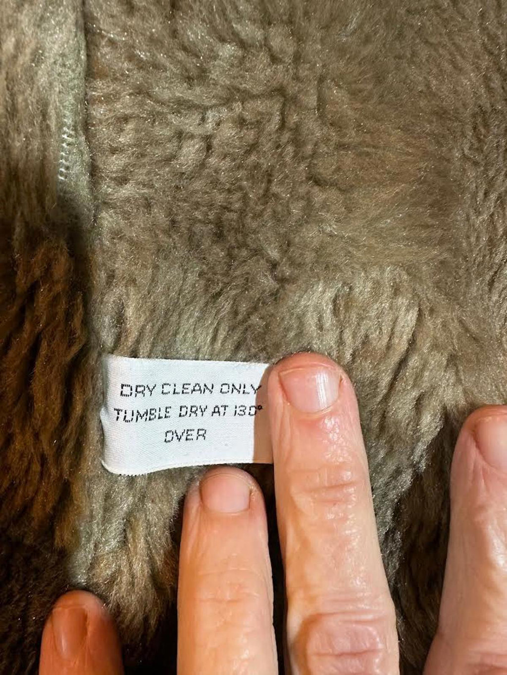 Vintage London Fog Faux Fur Lined Winter Coat