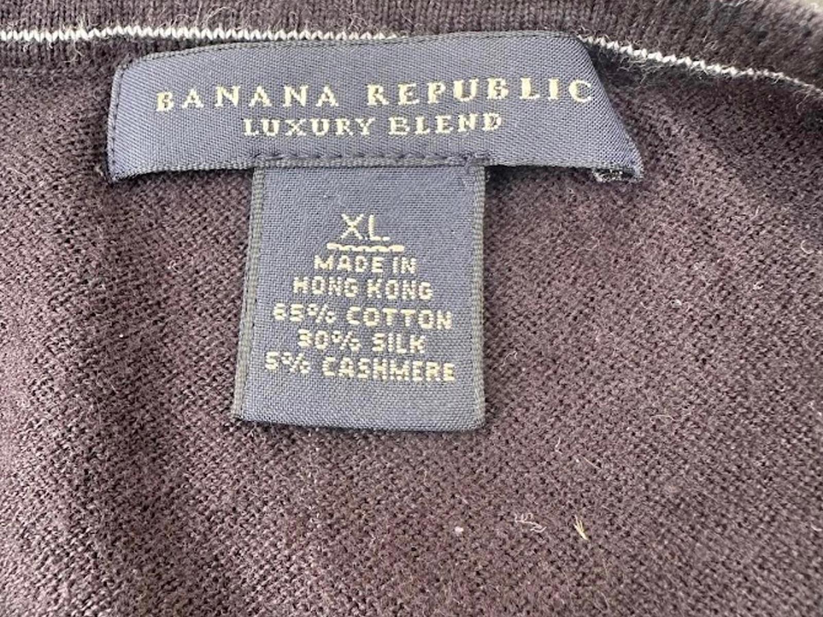 Banana Republic Silk Cashmere Sweater XL