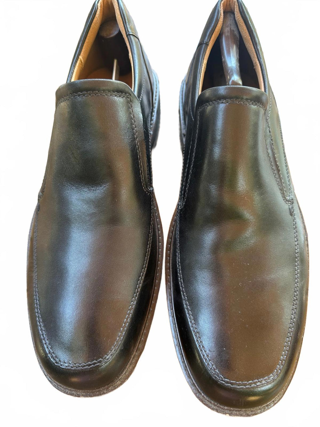 ECCO Helsinki Slip-On Loafers Men’s 44 EU / 10 US Black Leather Comfort Shoes