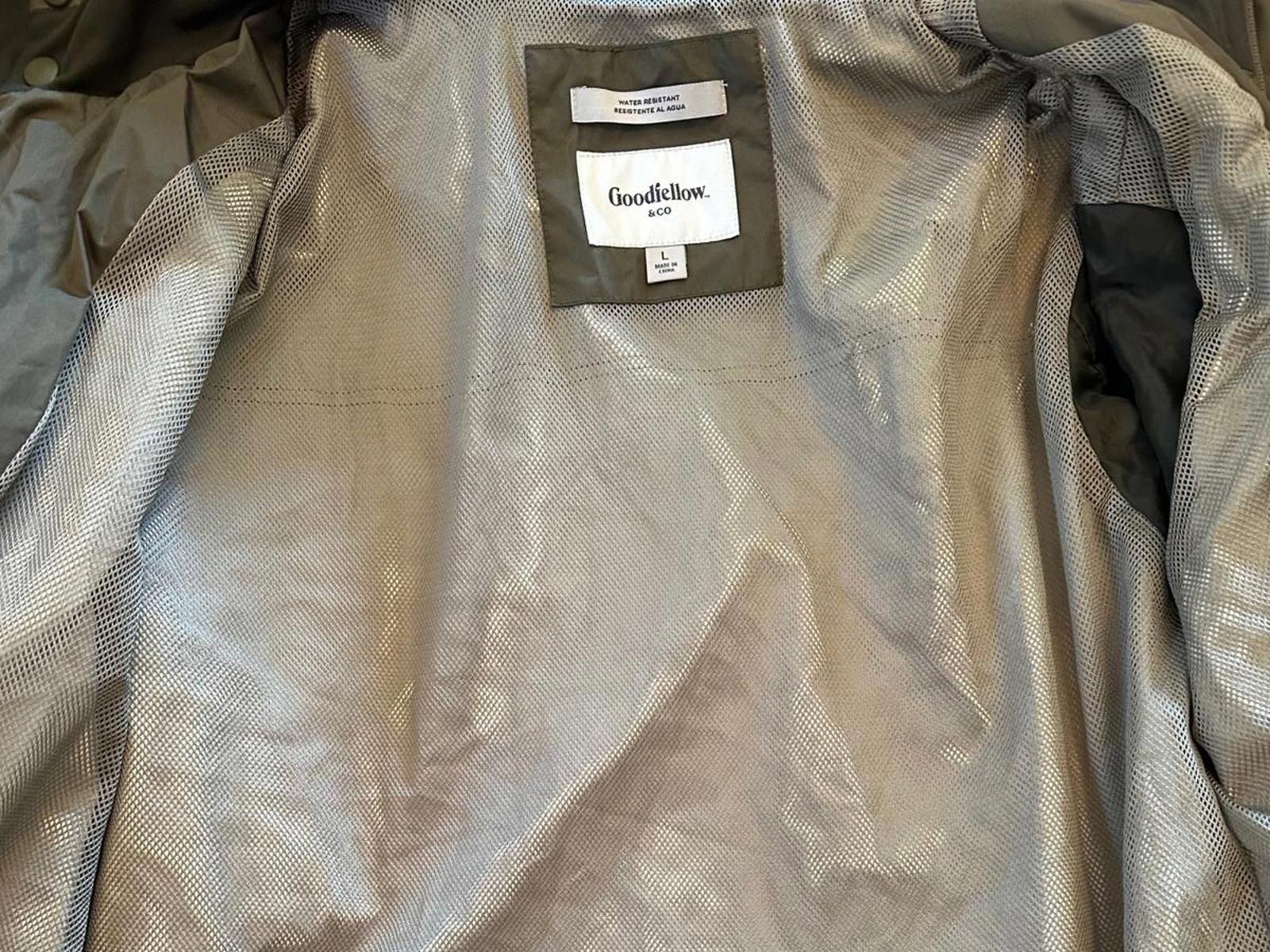 Goodfellow & Co Men’s Water-Resistant Olive Coat L