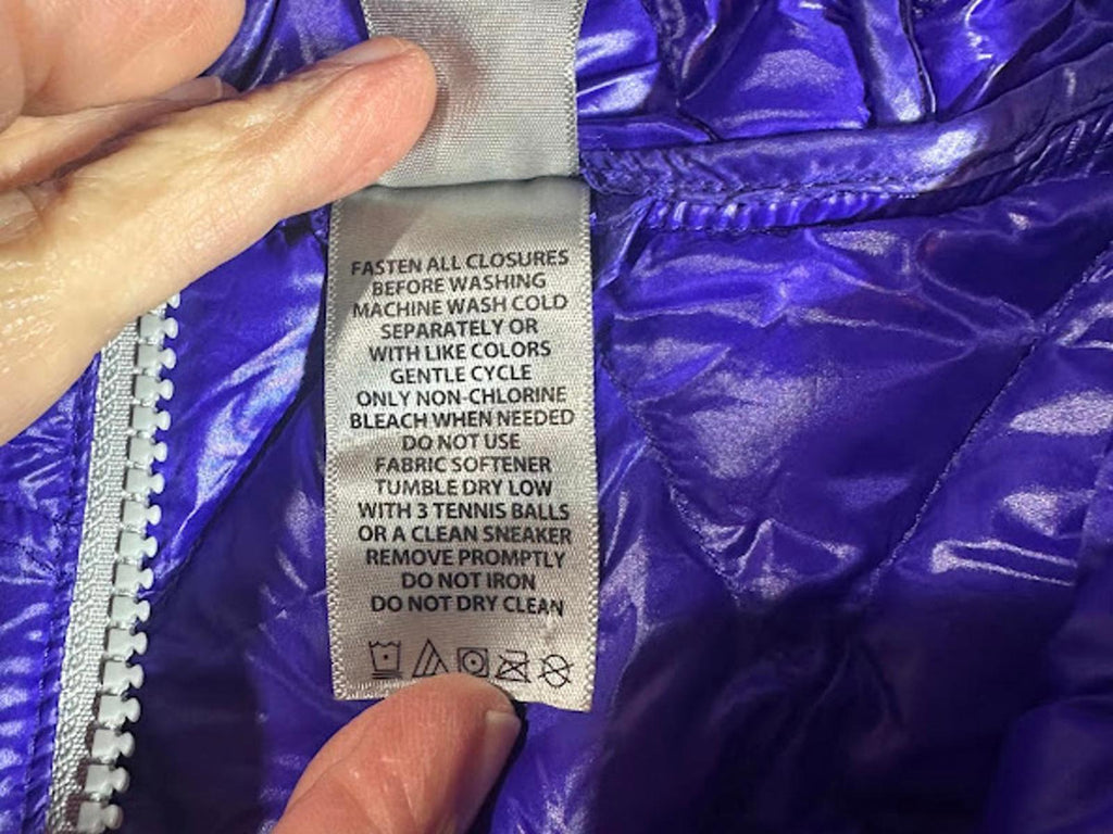 Gerry Down Jacket Purple Hooded Insulated Medium