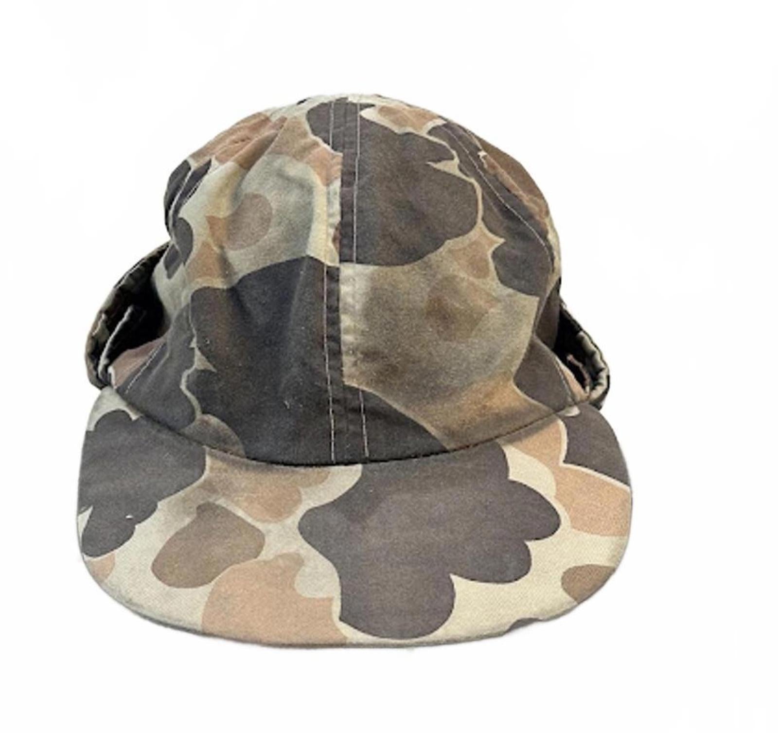 Vintage Columbia Camo Ear Flap Hunting Cap