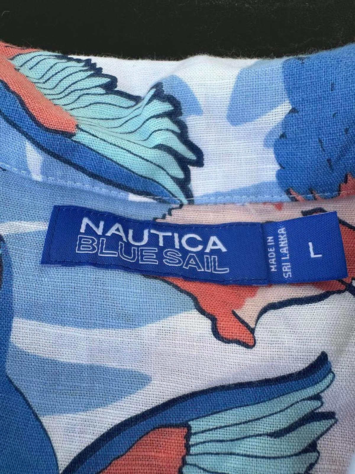 2pc Nautica & Ocean Current Hawaiian Shirt Bundle
