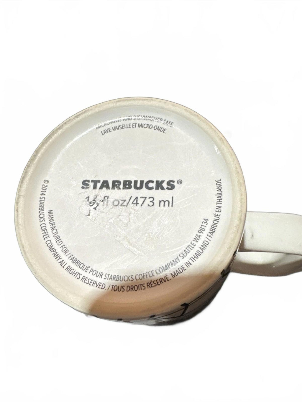 Starbucks Geometric Crystal Pattern Mug. Rate Design