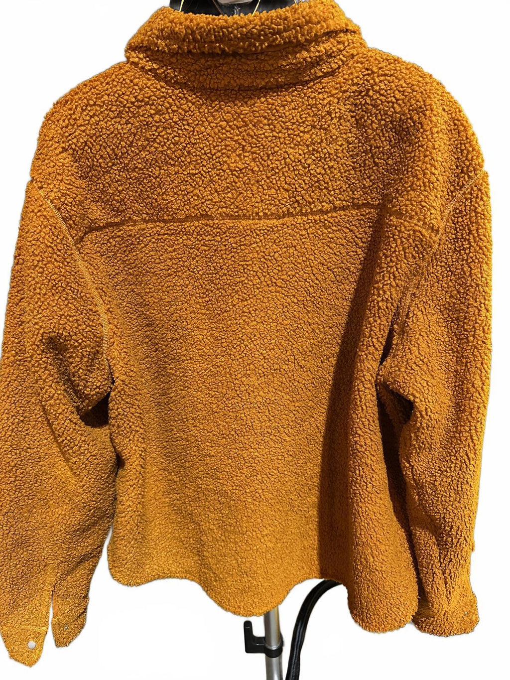 Goodfellow Sherpa Shirt Jacket XXL – Mustard