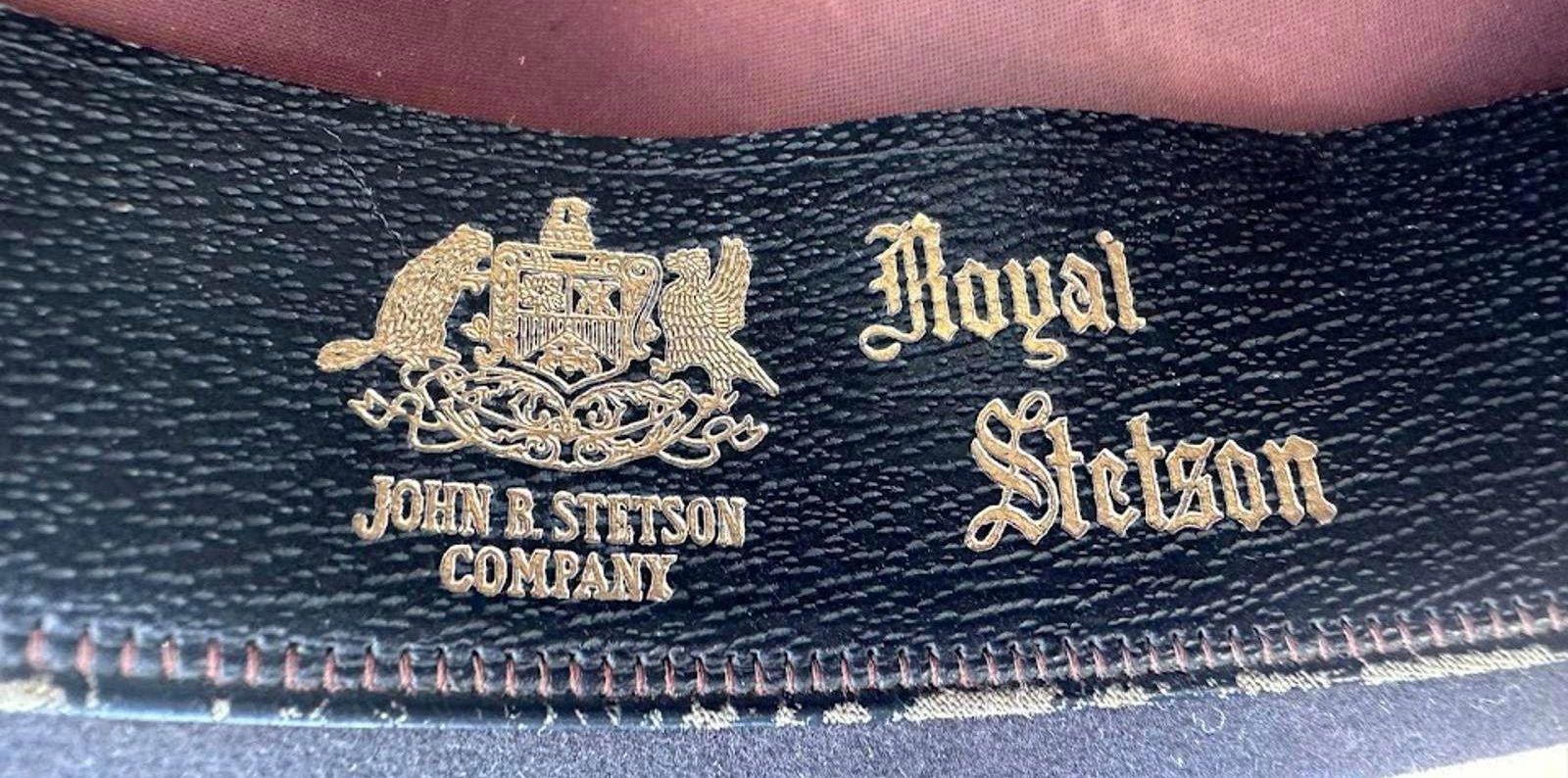 Stetson 714 Brown Fur Felt Fedora USA