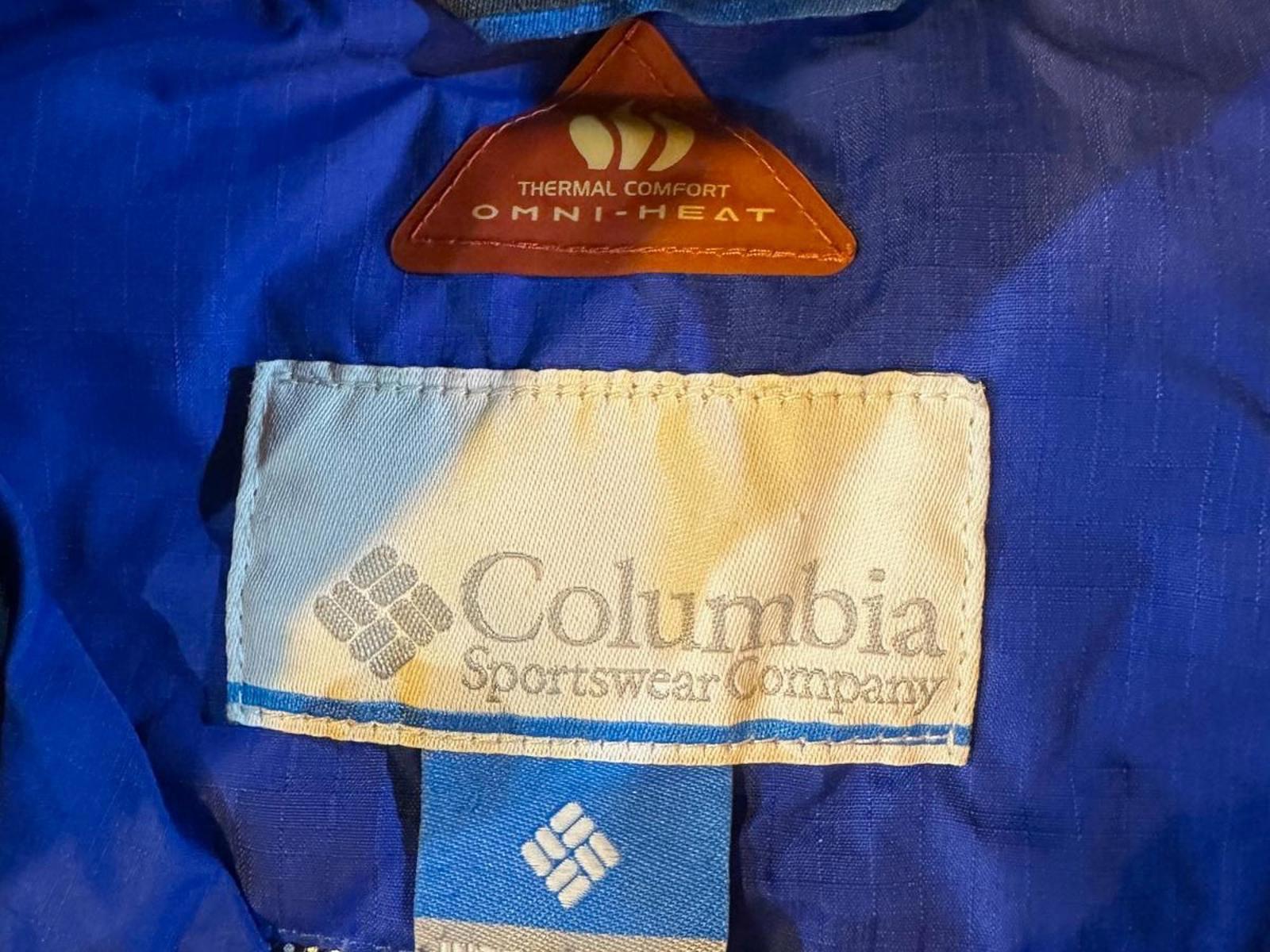 Columbia Omni-Heat Interchange Puffer Jacket Blue L
