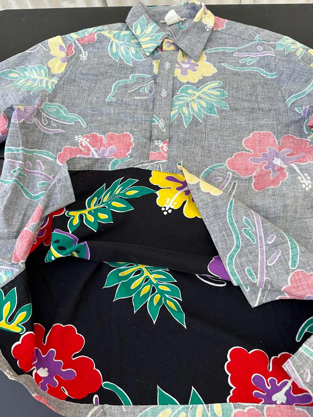 3pc Vintage Hawaiian Shirt Bundle USA Made L