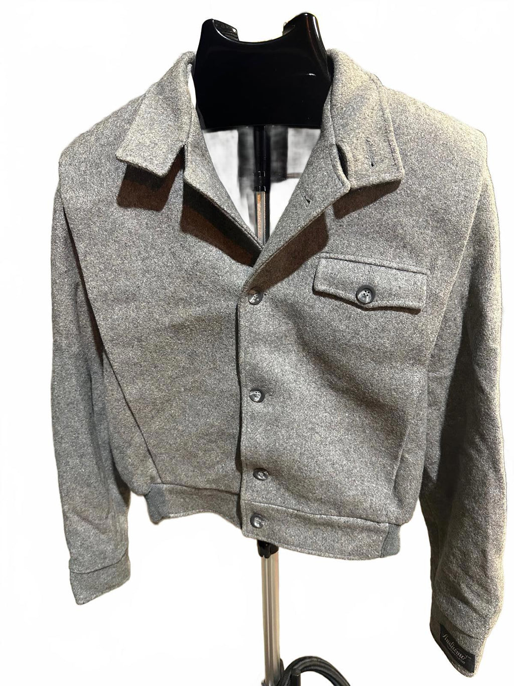 Vintage Americana Ltd. Men’s Co. Gray Wool Field Jkt 40 USA