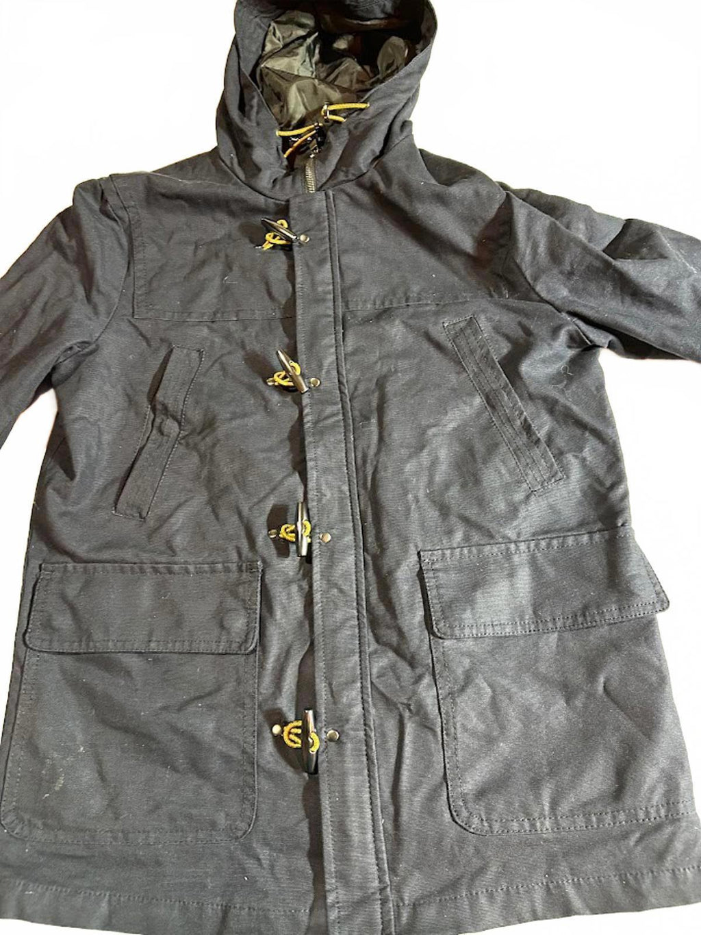 H&M Hooded Toggle Parka Utility Coat Insulated Men’s L