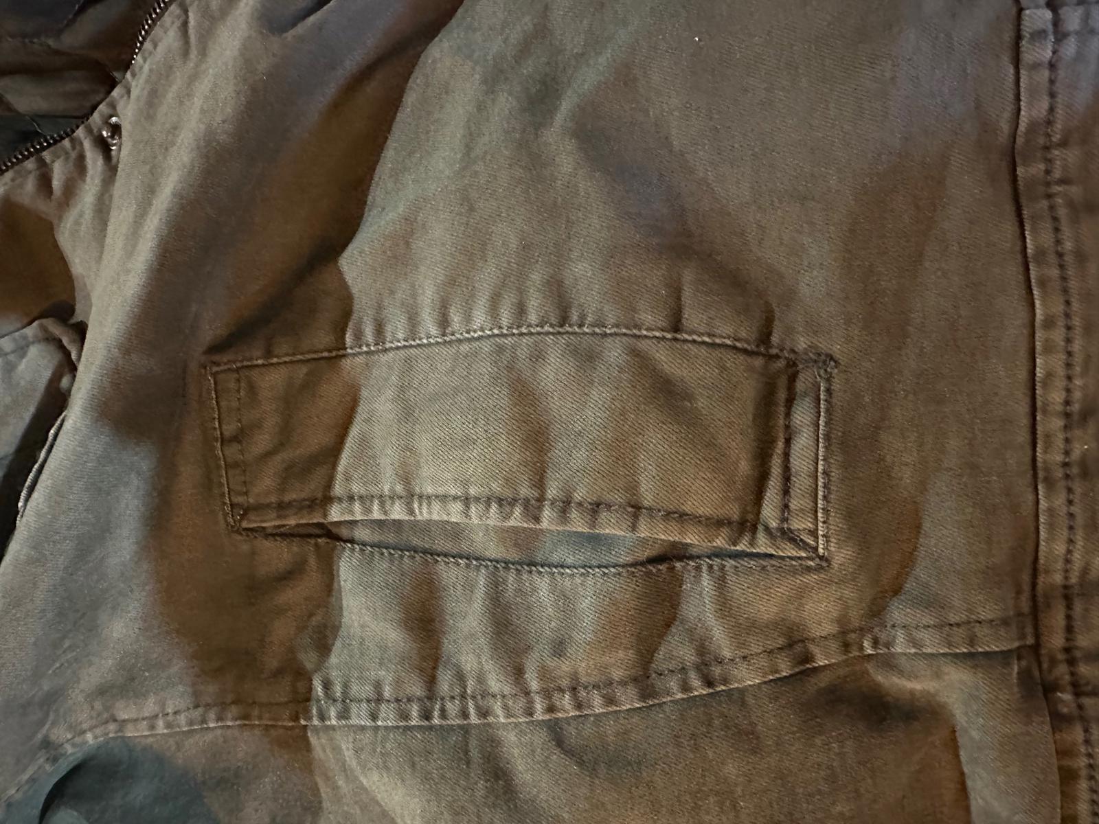 Levi’s Olive Green Quilted Utility Jacket L Men’s mechanic