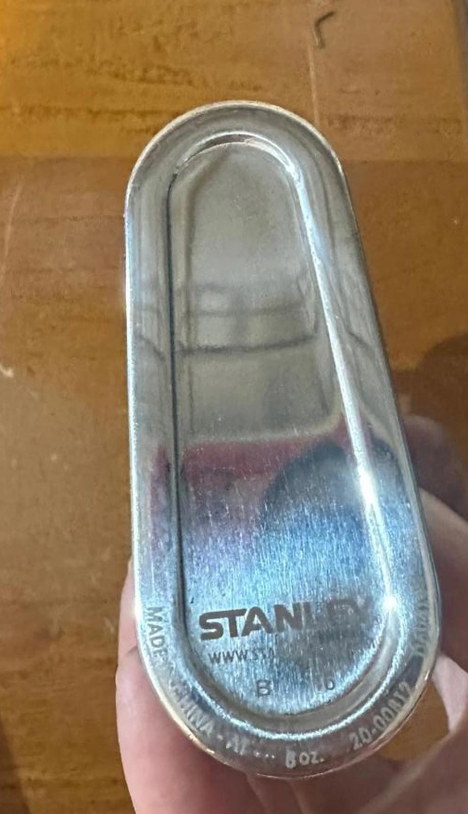Stanley Classic 8 oz Stainless Steel Flask – Hammertone Green