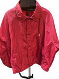 Vintage London Fog Red Nylon Coaches Jacket L USA