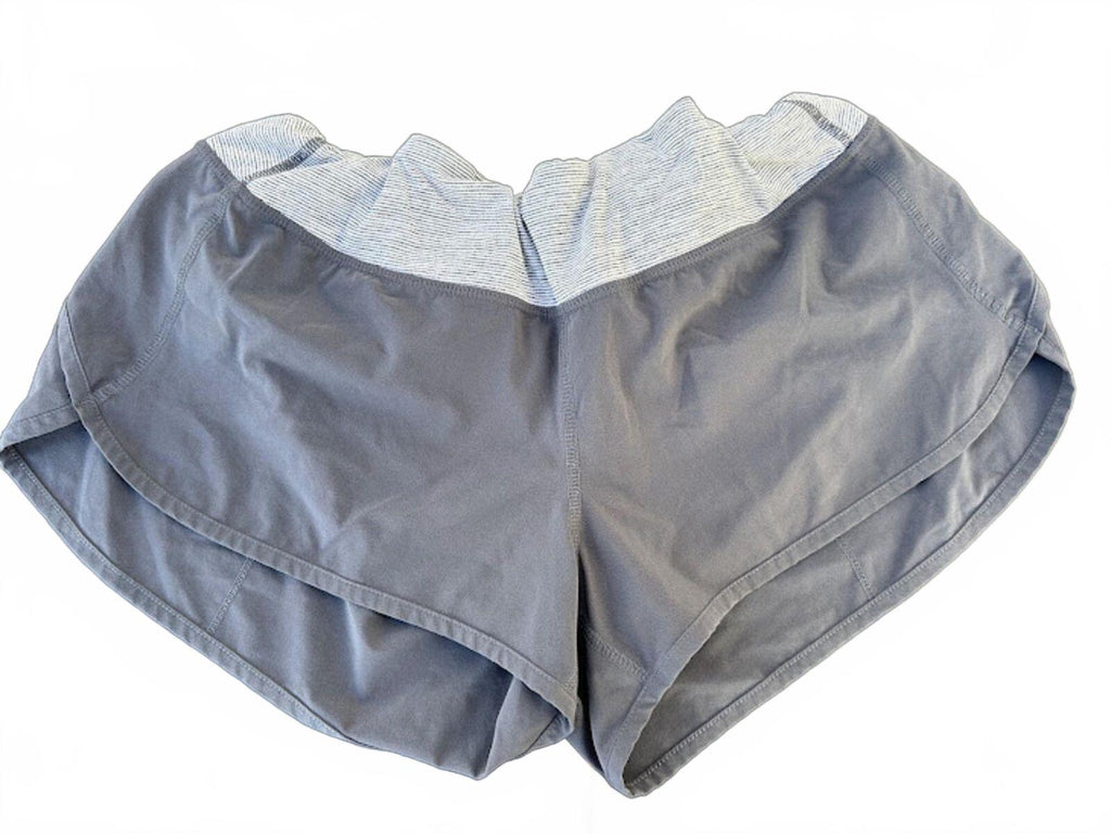 Lululemon Run Shorts Gray 2” Inseam Womens