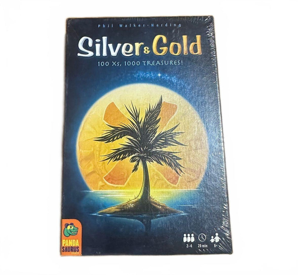 Silver & Gold Pandasaurus Card Game New Sealed