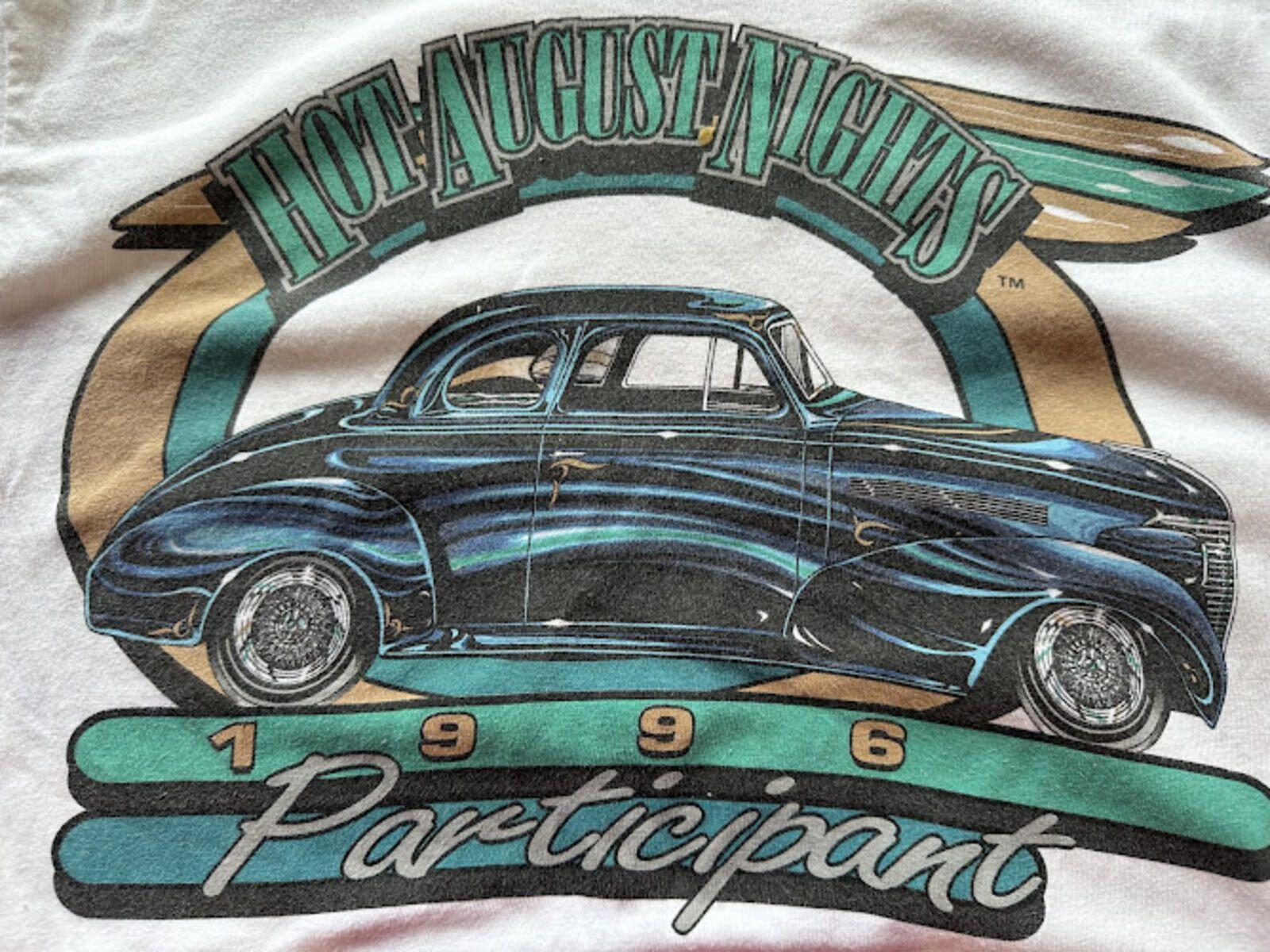 1996 Hot August Nights Car Show Tee S