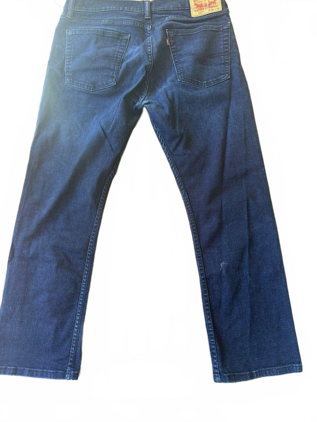 Levi's 513 Men's Slim Straight Dark Wash Jeans W36