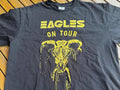 Eagles On Tour Black Band T-Shirt Large Delta Pro