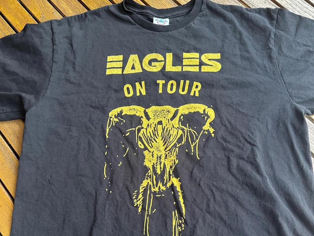 Eagles On Tour Black Band T-Shirt Large Delta Pro