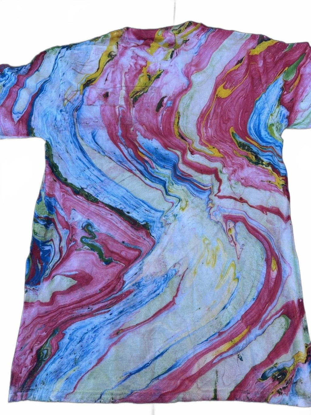 Abstract Swirl Art Print Tee