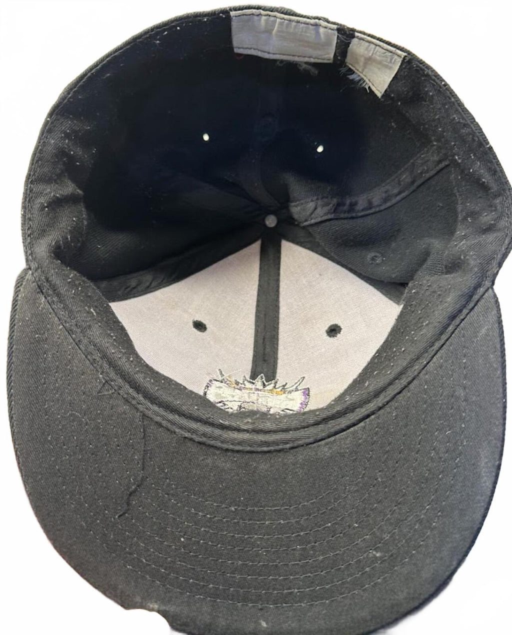 Sacramento Kings Fitted Hat Black NBA Cap